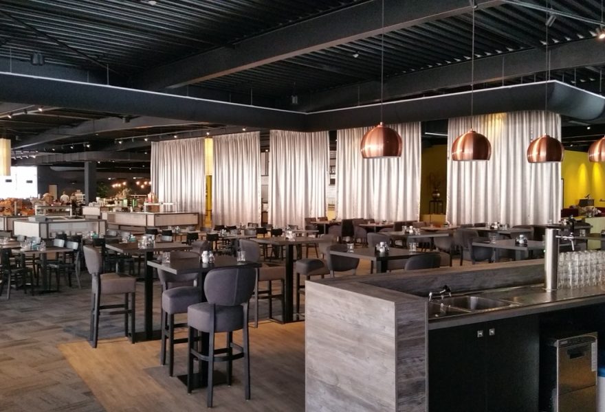 Halfrond Vrijhangend (Bonte Wever) Groot